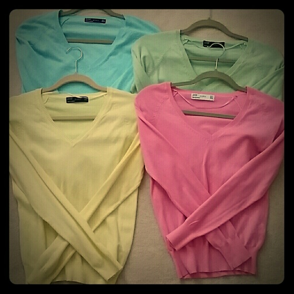 Lot of Zara sweaters