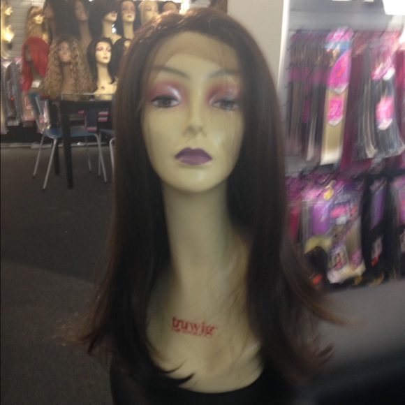 #Swisslacefront Wig brown Highlight heat resistant