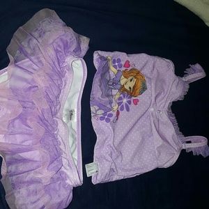 2 pc girls bathing suit