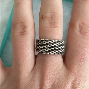 Tiffany Somorset Ring Size 8