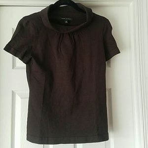 Brown cowlneck sweater