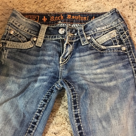 Rock Revival Flare Jeans