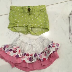 Baby girls bottoms set of two