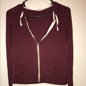 Burgundy Hoodie