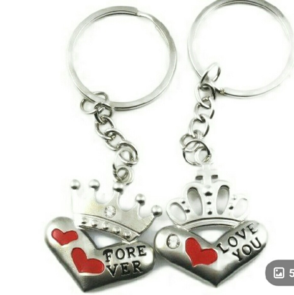 Pair of keychains