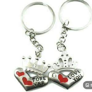Pair of keychains