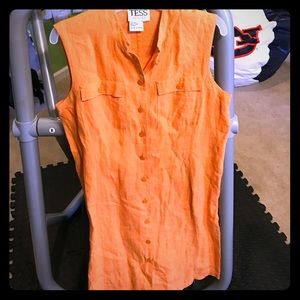 Cute Orange Summer Dress