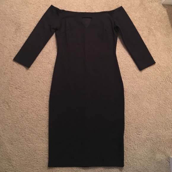 Black Midi Dress