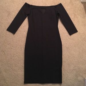 Black Midi Dress