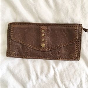 Lucky Brand Brown Leather Wallet