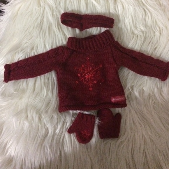 American Girl Holiday Sweater Set for Dolls