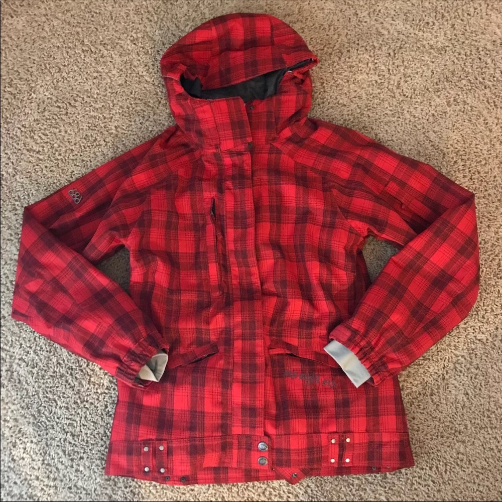 SALE🎉686 Red Plaid winter coat