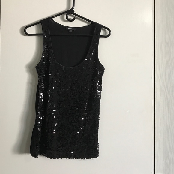 Express sequined tank