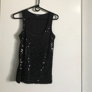 Express sequined tank
