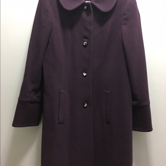 Mackintosh long wool coat