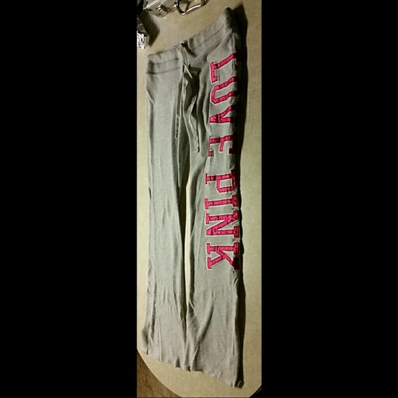 PINK sweat pants, barely worn