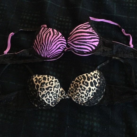 Push up bras 34B