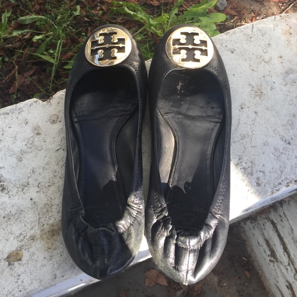 Black Tory Burch Flats