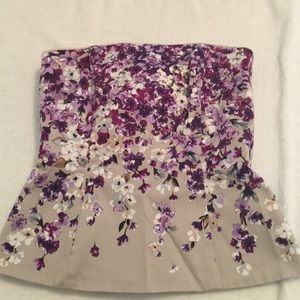 White House Black Market Size 0 Strapless Corset