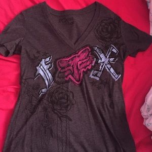 Girls fox shirt