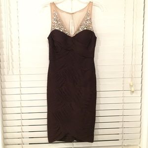 Purple Adrianna Pappell formal dress