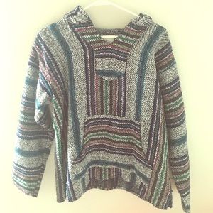Poncho pullover