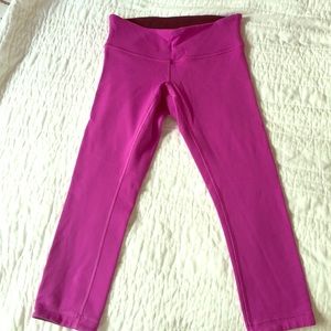 Lululemon wunder under crops 😍 worn once!