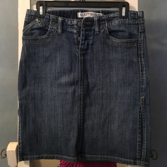 Express Denim Jean skirt
