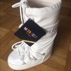 Monboots white crocodile ❄️❄️