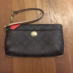 Coach wristlet