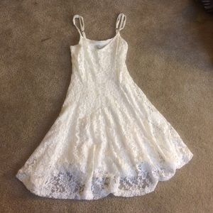 Lace skater dress