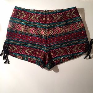 Urban Outfitters embroidered shorts