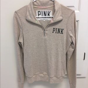 PINK sweatshirt! Cute and perfect active layering!