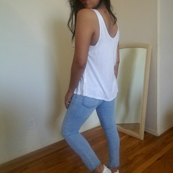 WHITE LOGO COFFEE TANK TOP - Picture 3 of 4