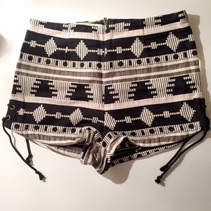 Urban Outfitters embroidered shorts