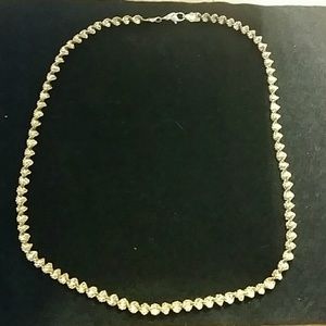 22" Gold plate necklace marked Napier