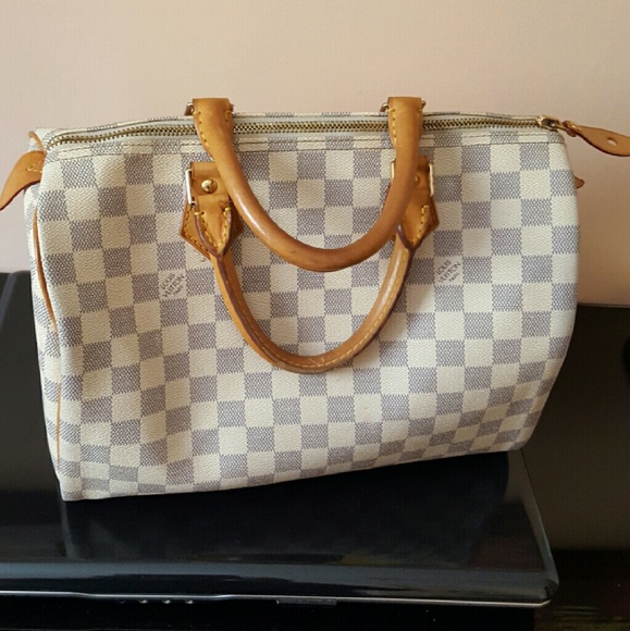 Louis Vuitton Speedy 30 Damier Azur