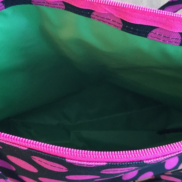 Boutique Bags - Polka Dot Canvas Tote w/ Coin Purse Boutique Bags - Polka Dot Canvas Tote w/ Coin Purse