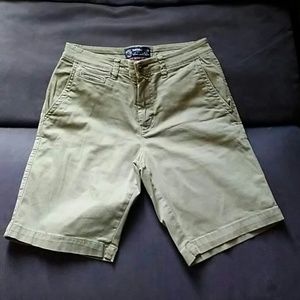 Green Slim fit American eagle shorts