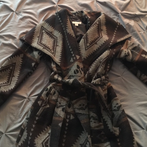 Tribal inspired winter jacket