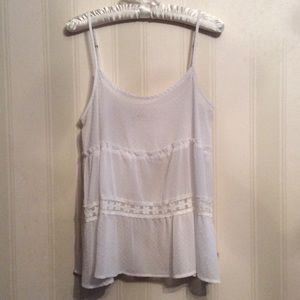 Little white tank bohemian