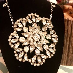 Vintage brooch necklace