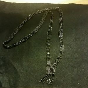 Vintage beaded necklace 26"