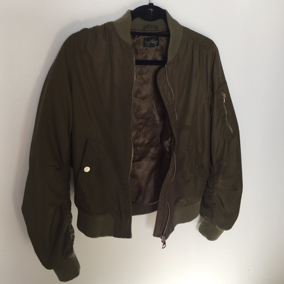Topshop petite bomber