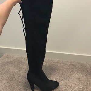 WORN ONCE! Steve Madden over the knee boots