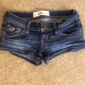 Hollister jean shorts