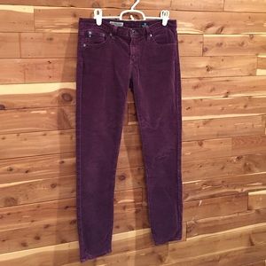 AG Jeans Purple Cords