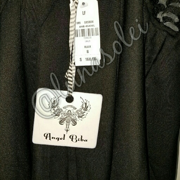 NWT LF Black Gray Mini Party Cocktail Dress 8 Aus - Picture 4 of 4