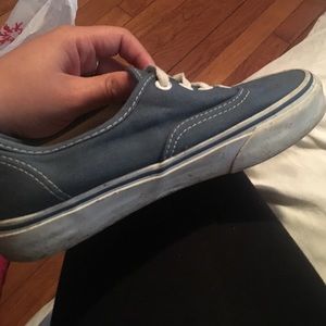 light blue vans
