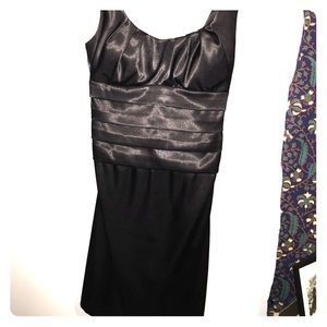 black cocktail dress